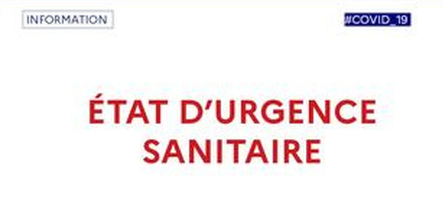 Prolongation de l'état d'urgence sanitaire