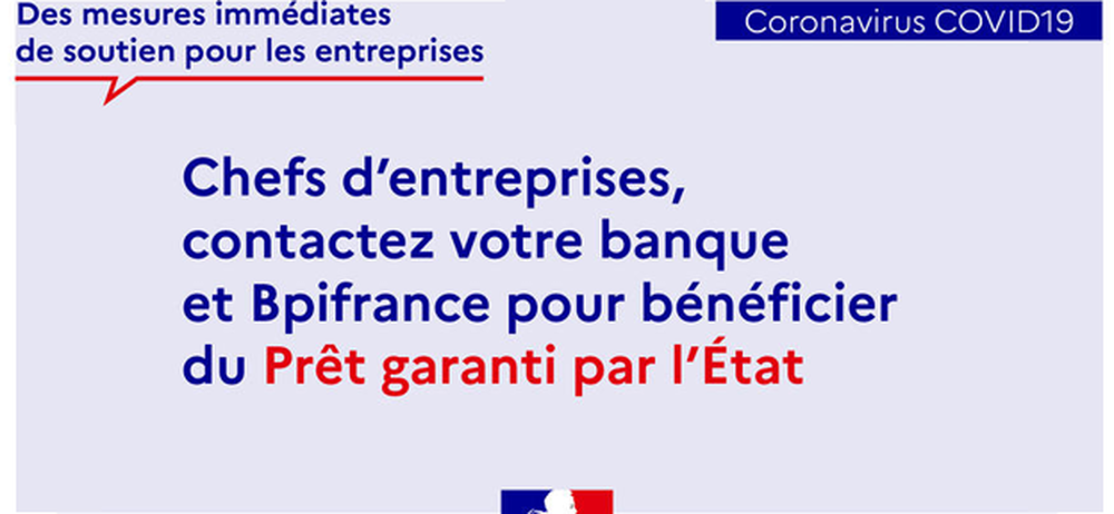 Ouverture de l'accès au PGE (Prêt Garantie par l'Etat)