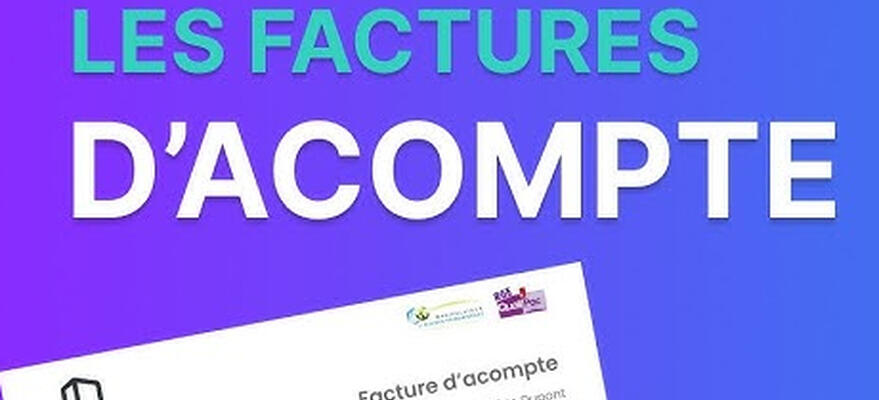 Obligation d'émettre une facture d'acompte